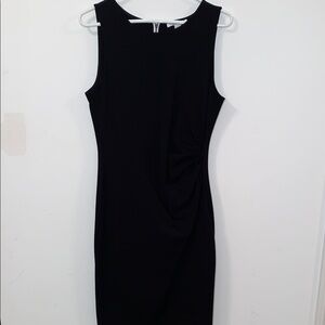 Kenneth Cole Elegant Black Sleeveless Dress